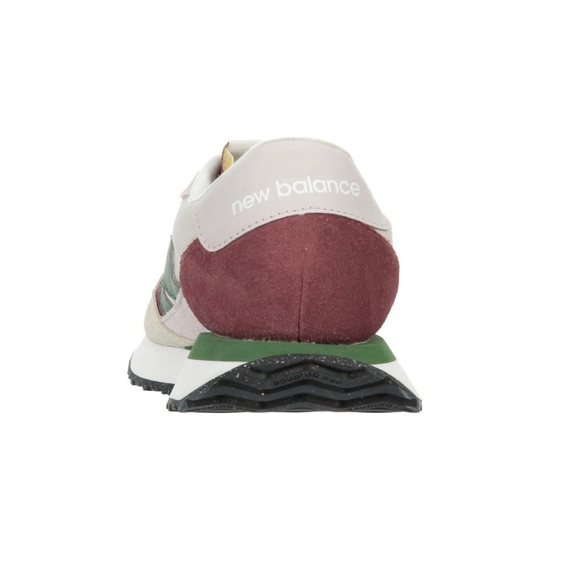 New Balance 237 Women’s 70’s Retro Athletic Running Shoes Sneaker Beige/Green - Picture 4 of 5